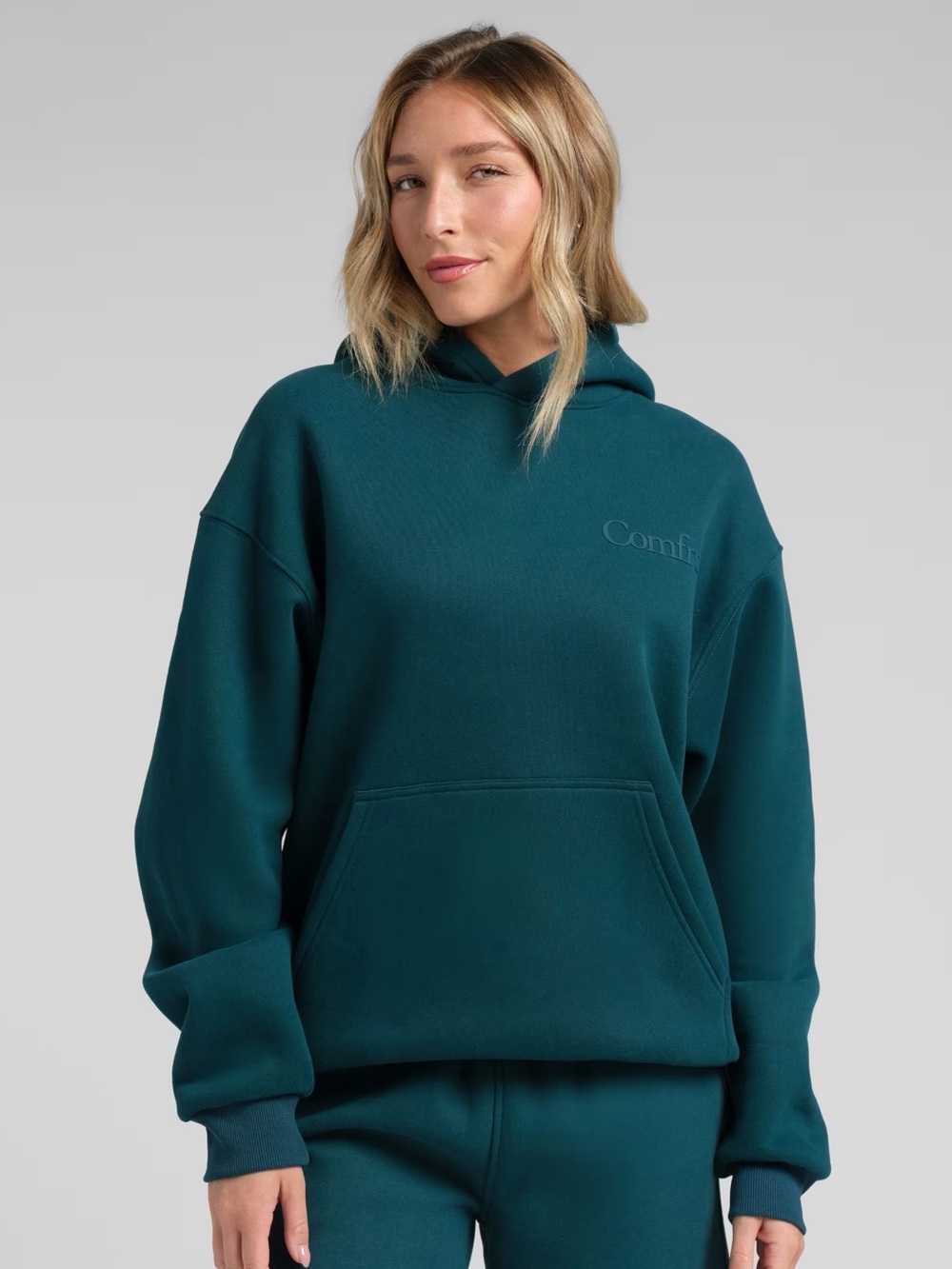Comfrt Kids XL Minimalist Hoodie in Alpine